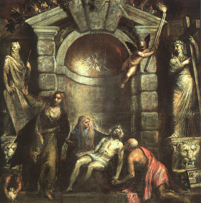  Titian Entombment (Pieta)